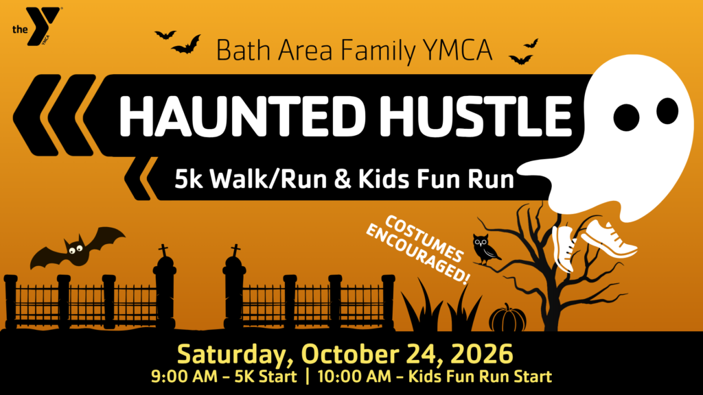 2026 Haunted Hustle 5k banner